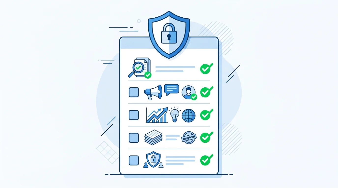 Qualitätssicherung in automatisierten Texterstellungs-Workflows mit DSGVO-Compliance Checkliste