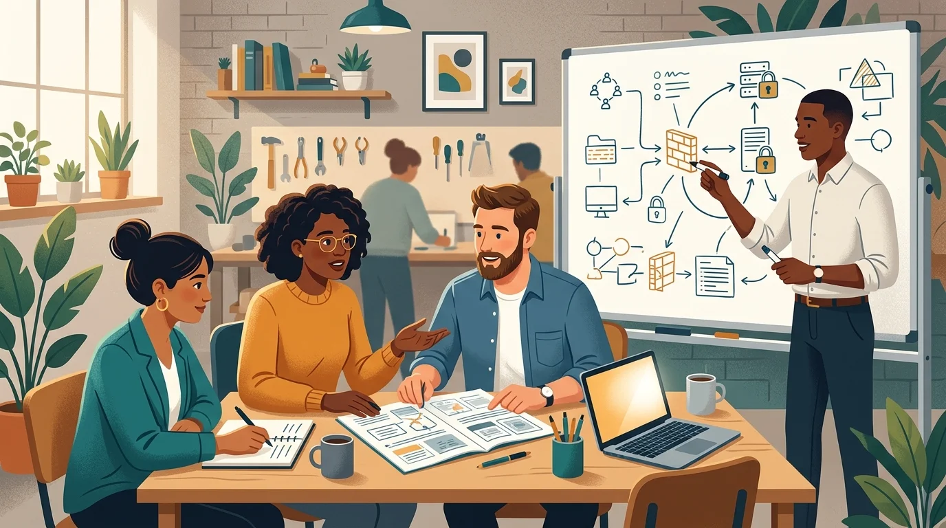 Team-Schulung zum Datenschutz und organisatorische Sicherheitsmaßnahmen im Unternehmen aufbauen