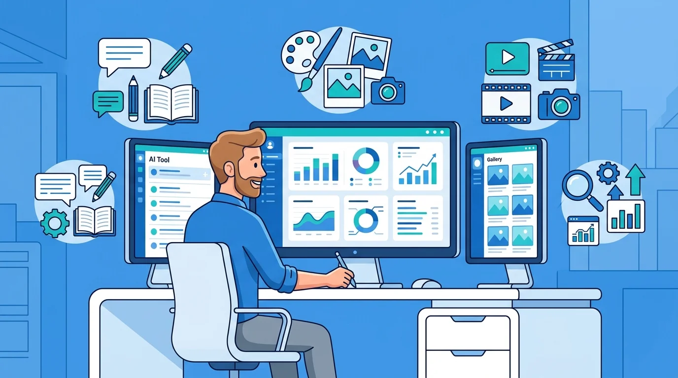 Die 11 besten KI-Tools für Content-Marketing 2026 – Übersicht und Vergleich