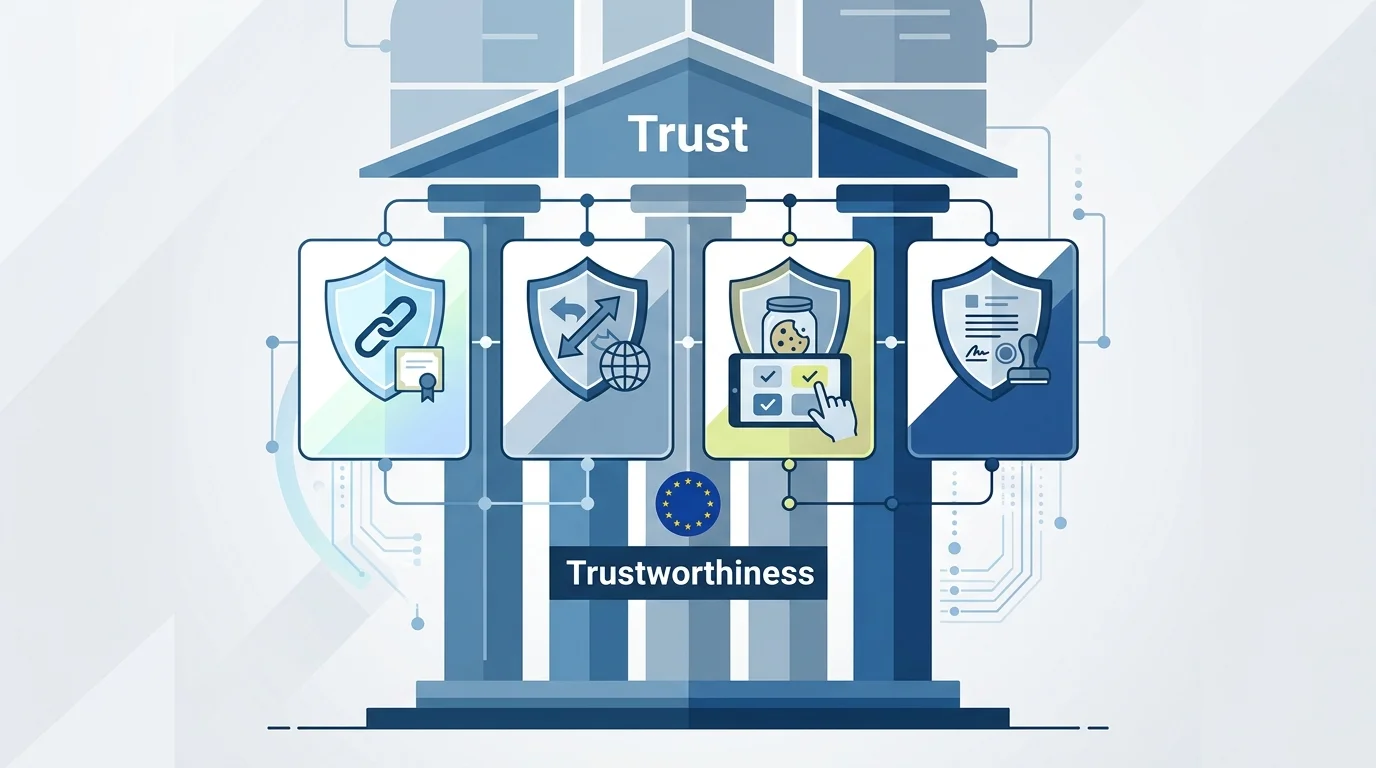 DSGVO-Compliance als E-E-A-T Trustworthiness Signal: AVV, Cookie-Consent und Impressum im DACH-Markt
