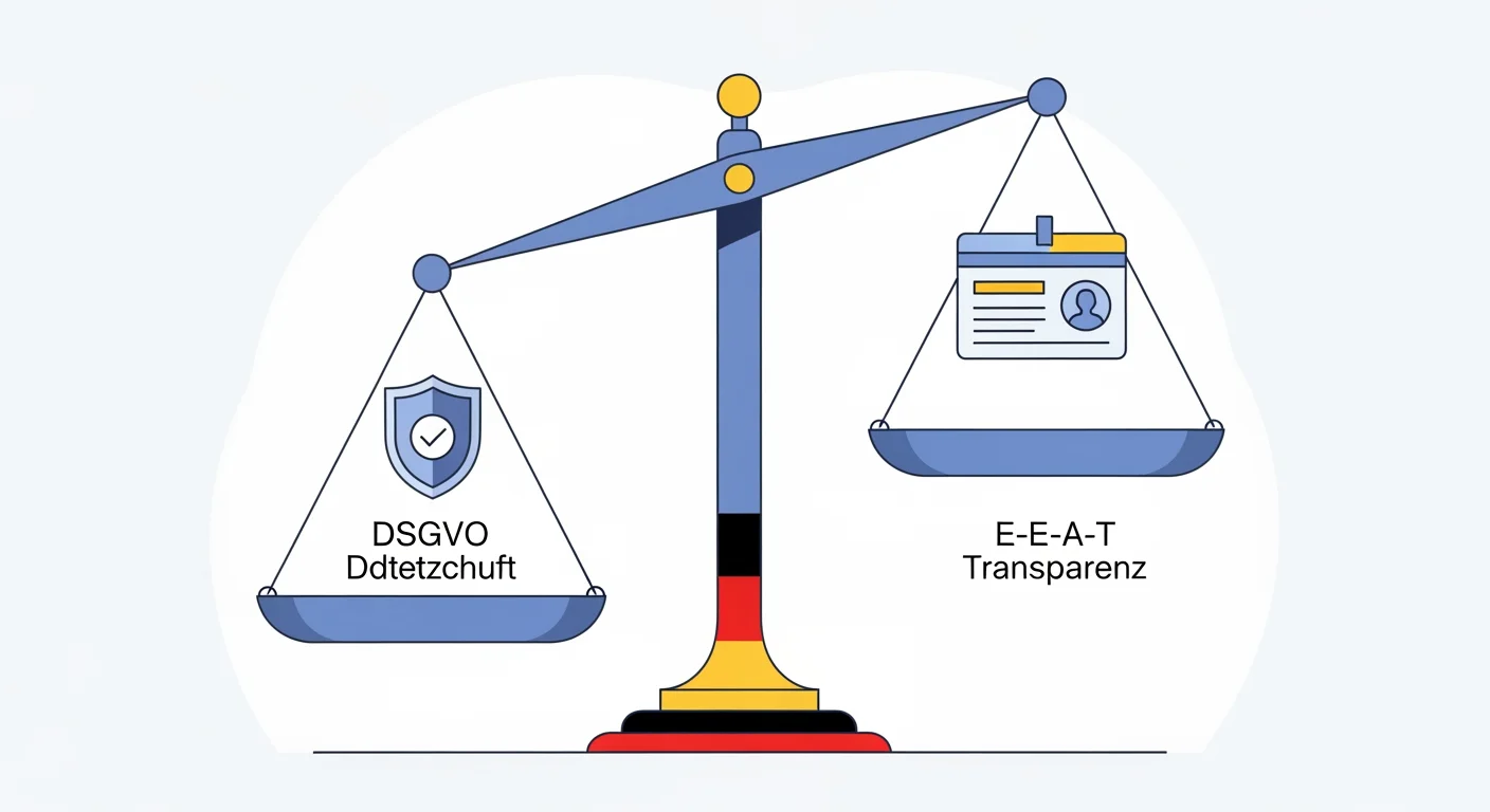 DSGVO und E-E-A-T im DACH-Raum: Spannungsfeld zwischen Datenschutz und Autor-Transparenz