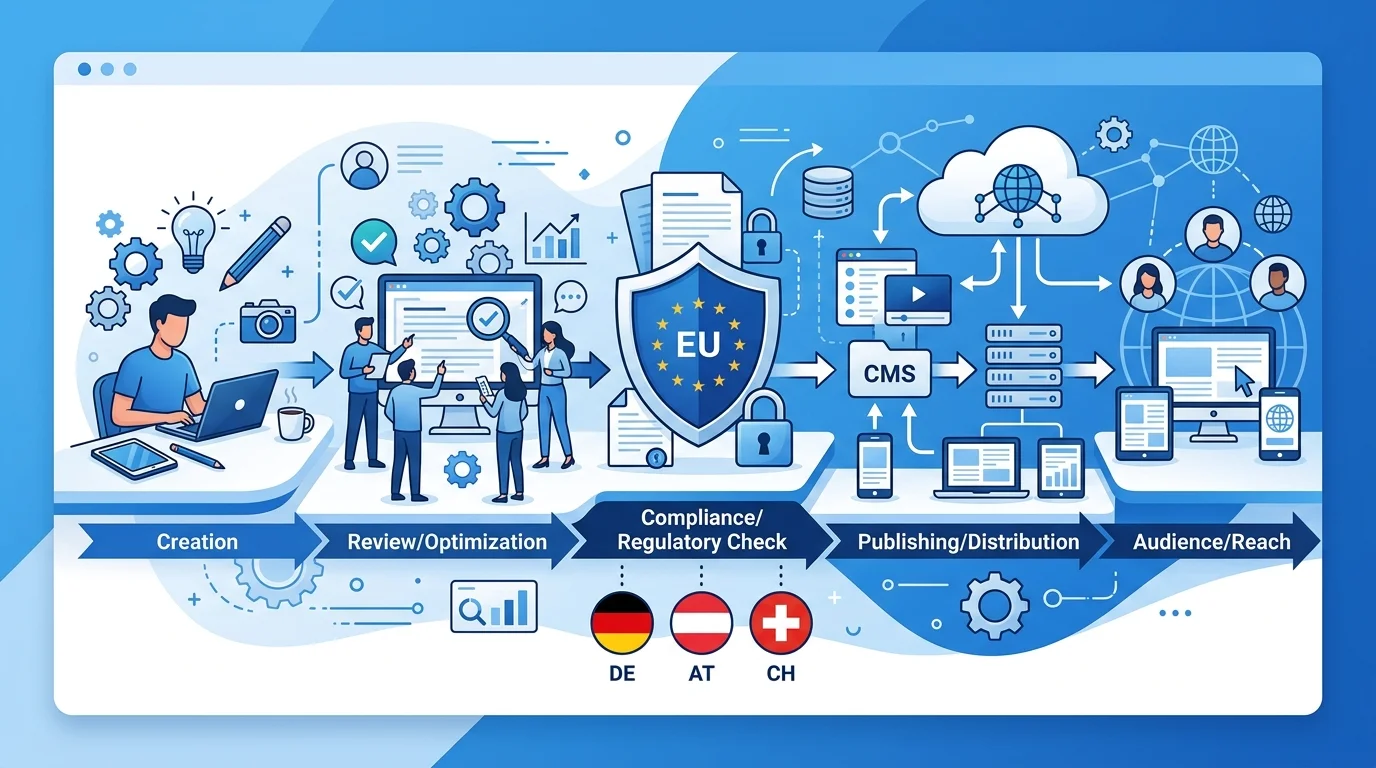 EU AI Act Compliance für Content-Teams und Marketing-Manager im DACH-Raum