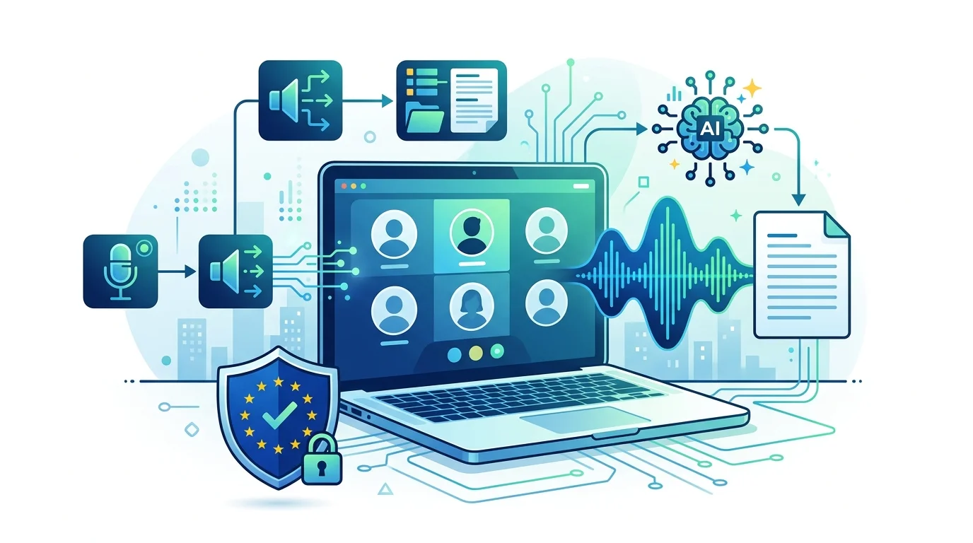KI-gestützte Transkription und Strukturierung von Experteninterviews mit DSGVO-konformen Tools