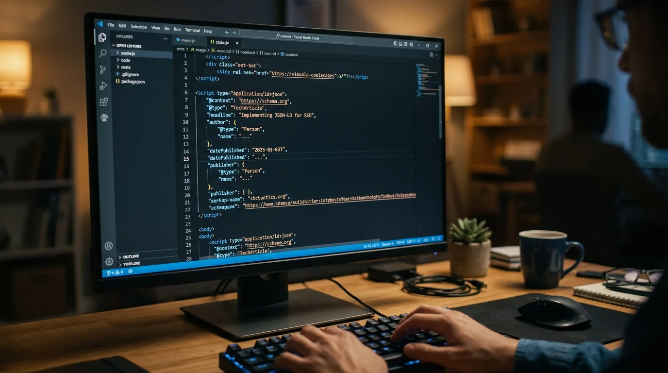Schema.org Markup und JSON-LD technische Grundlagen für GEO-Optimierung
