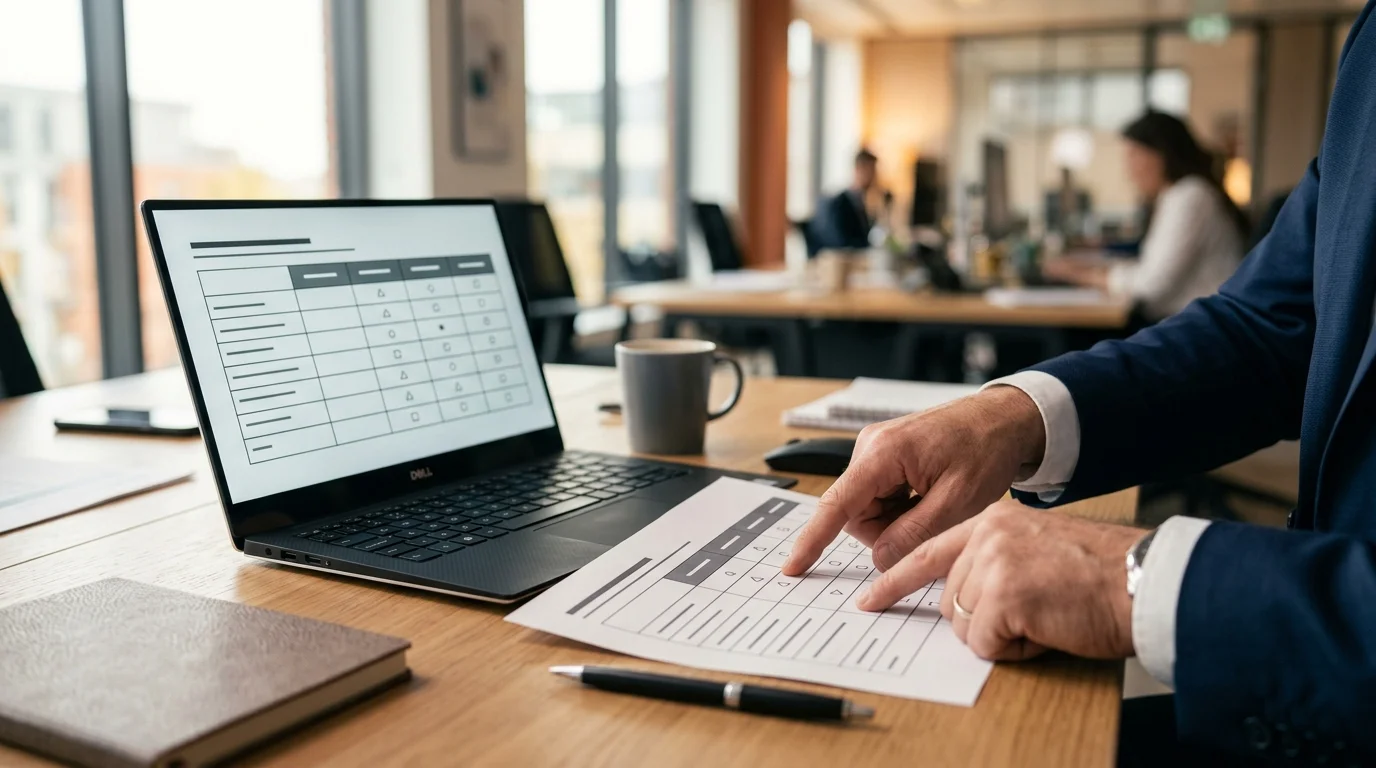 Vergleichstabelle verschiedener Anbietertypen für KI-Content-Workflows im DACH-Raum