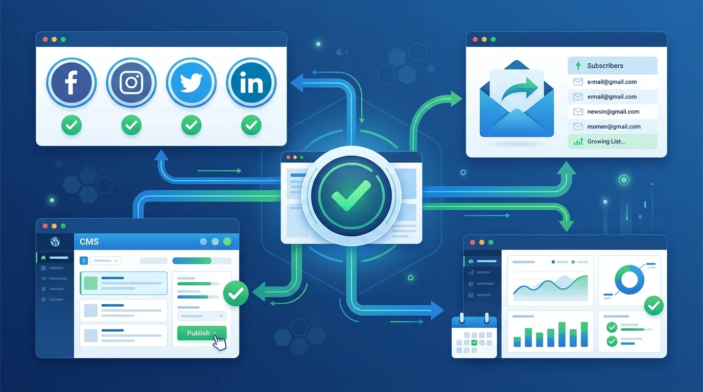 Automatisierte SEO-Optimierung und Content-Distribution: KI-gestütztes Publishing über mehrere Kanäle