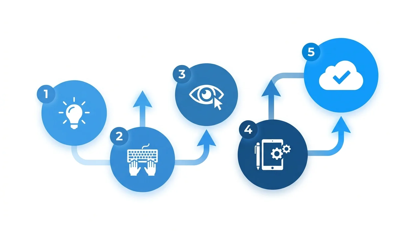 Schritt für Schritt Anleitung KI-Texte schreiben heute starten, einfacher Workflow für Einsteiger
