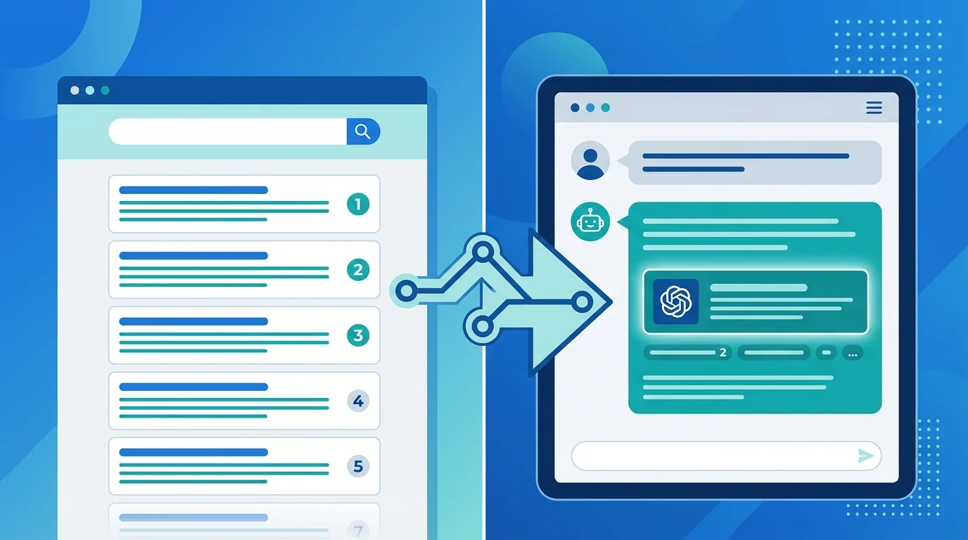 Vergleich zwischen klassischem SEO und GEO Generative Engine Optimization für KI-Sichtbarkeit