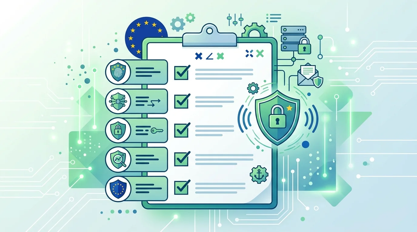 DSGVO-Checkliste für LinkedIn-Tools im DACH-Markt – AVV, EU-Server, offizielle API