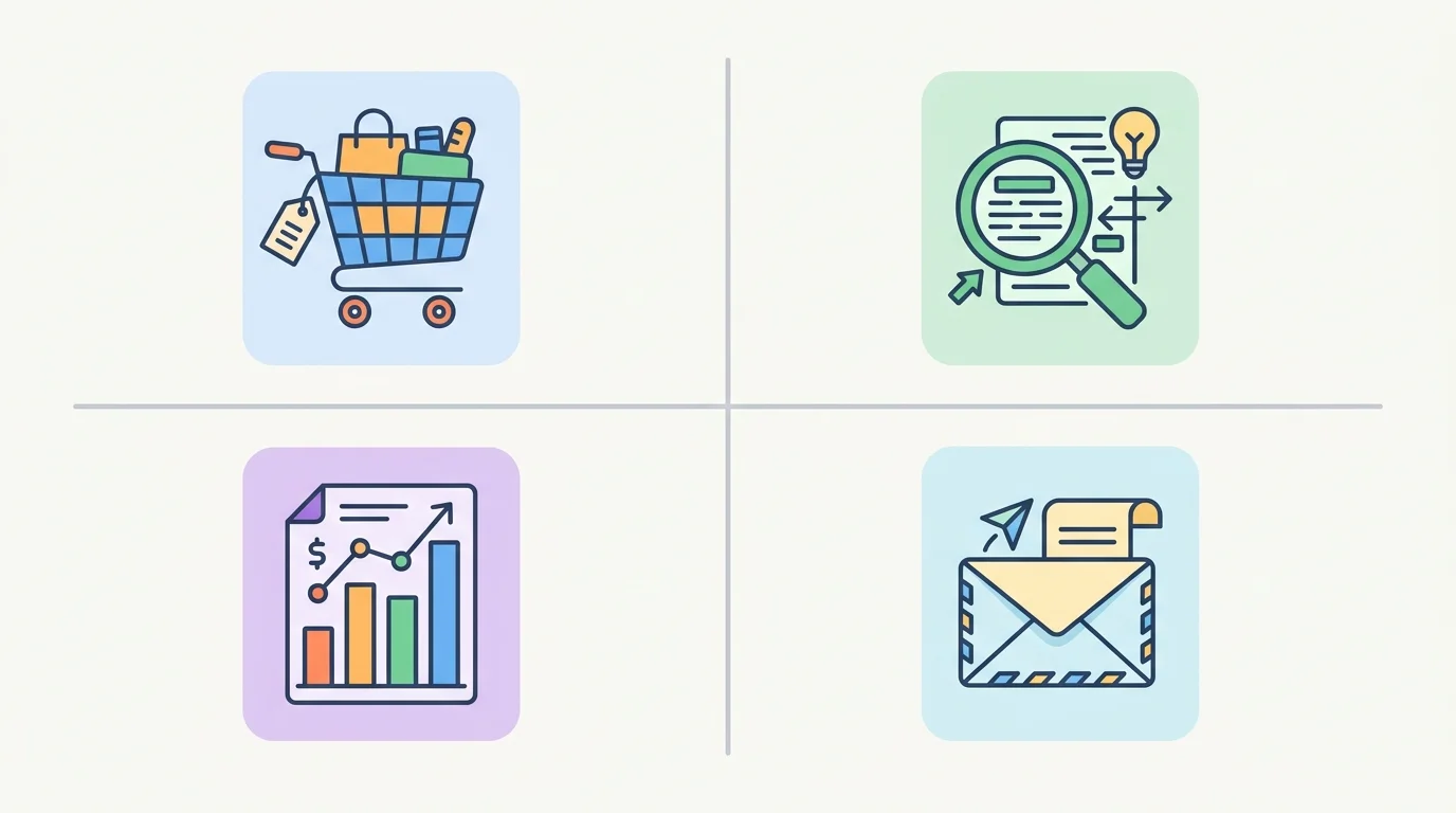 Use Cases für Textautomatisierung: Produktbeschreibungen, SEO-Artikel, Reports und Newsletter im Überblick